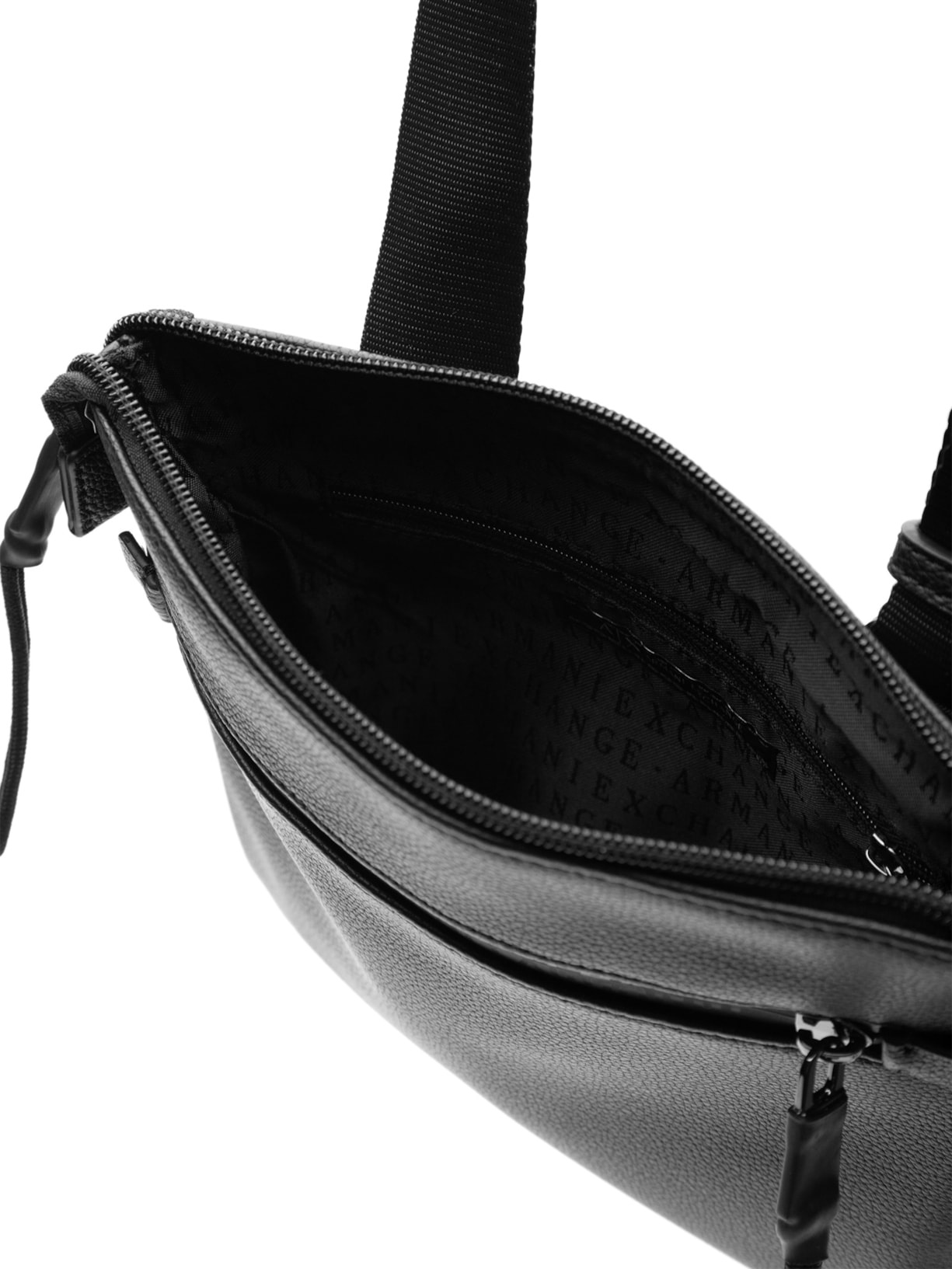 Bolsa Masculina Flat Crossbody Preto Armani Exchange