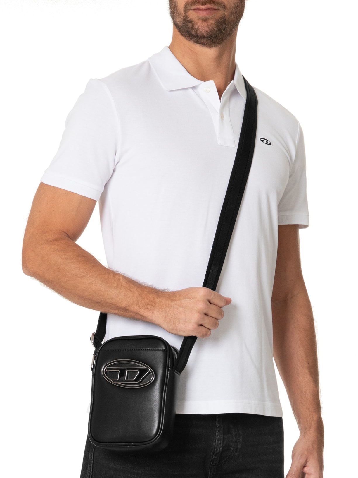 Bolsa Masculina Holi-D Holi-D Crossbody X Preto  Diesel