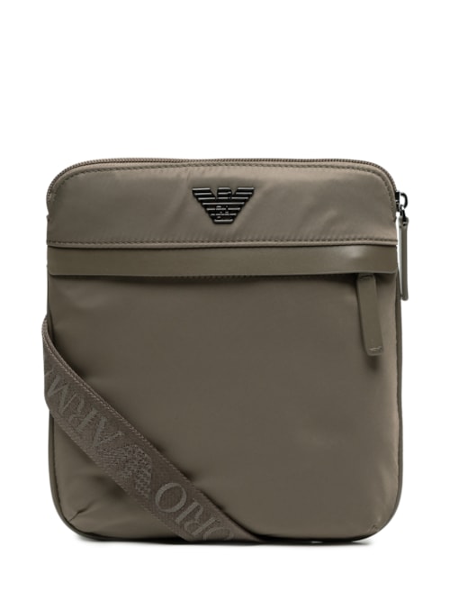 Bolsa Masculina Nylon Shoulder Bag - Marrom