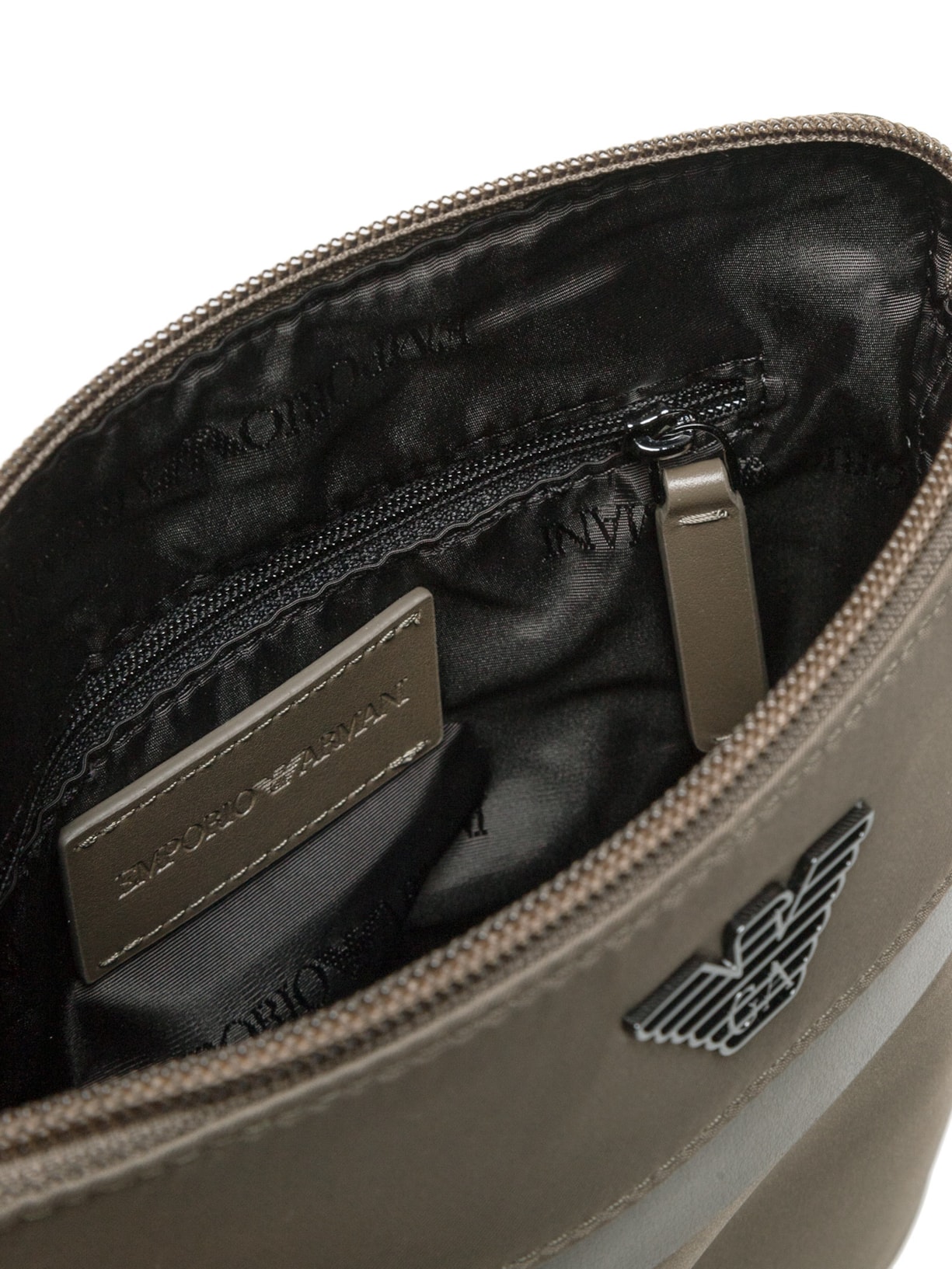 Bolsa Masculina Nylon Shoulder Bag Preto Emporio Armani