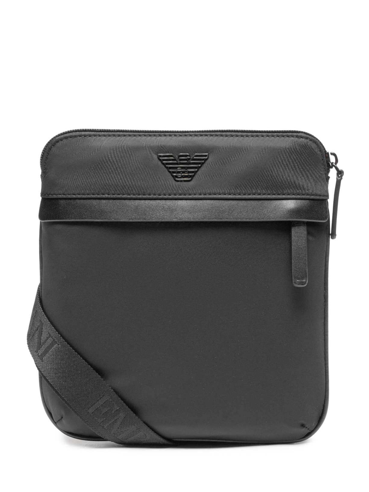 Bolsa Masculina Nylon Shoulder Bag – Marrom Emporio Armani