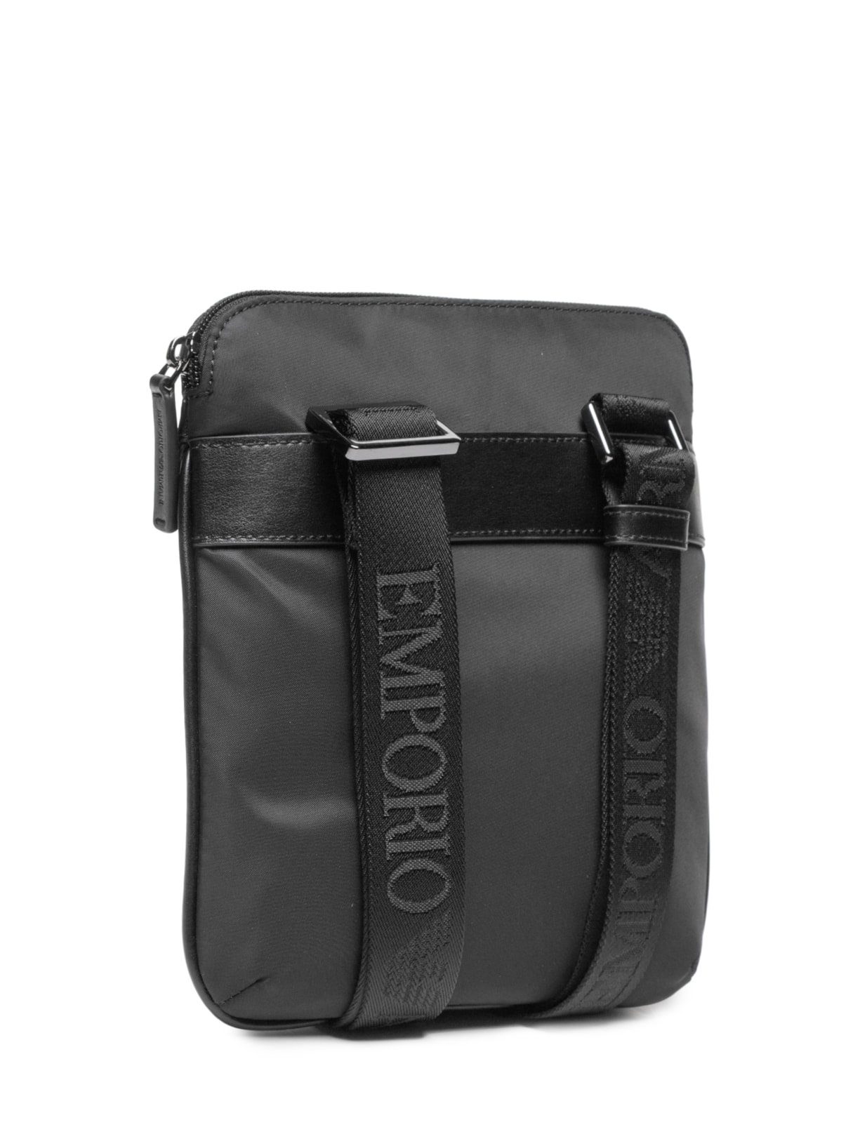 Bolsa Masculina Nylon Shoulder Bag – Marrom Emporio Armani