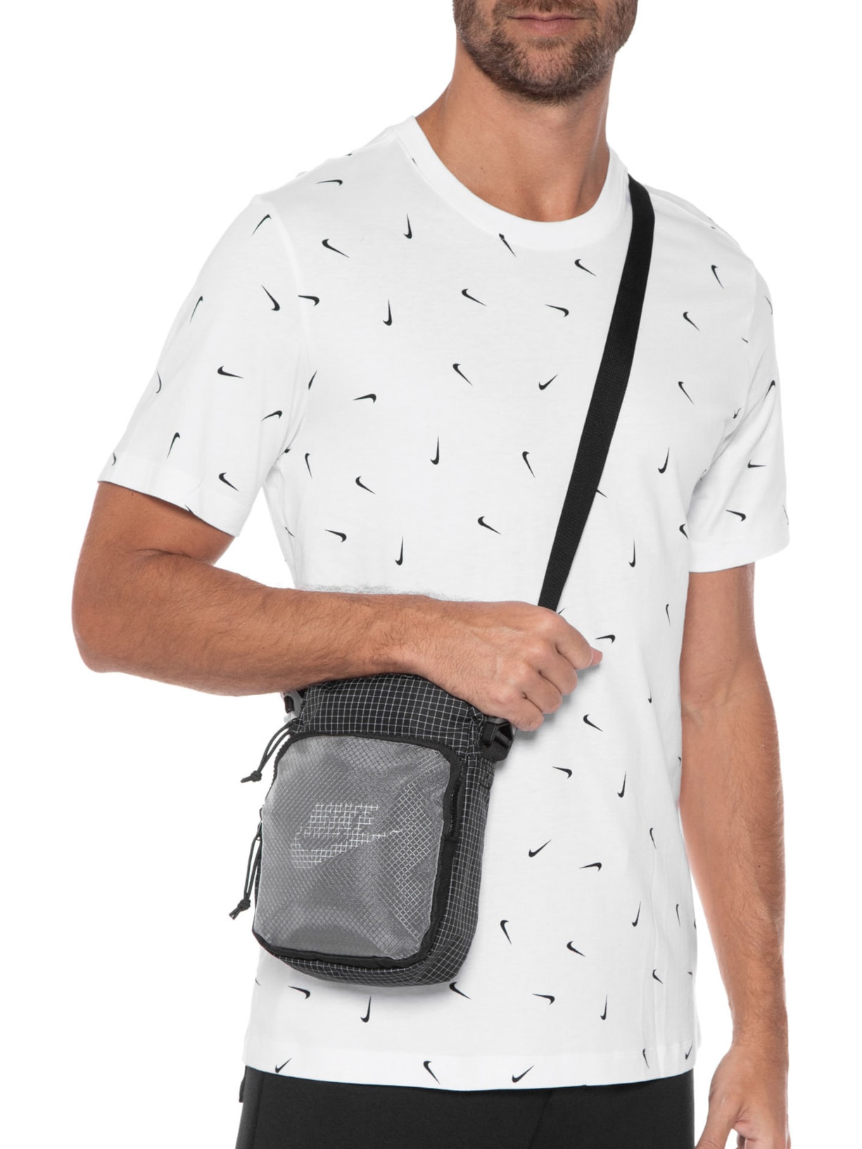 Bolsa Masculina Tiracolo Heritage Crossbody 2.0 Trl Preto Nike