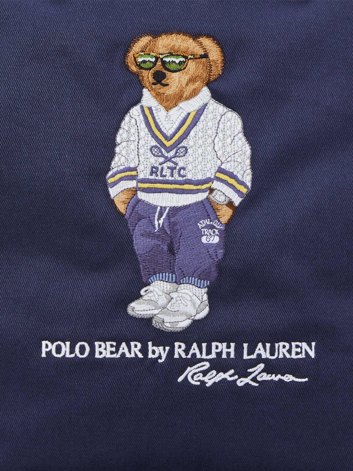 Bolsa Masculina Tote Canvas Shopper Medium Azul Polo Ralph Lauren