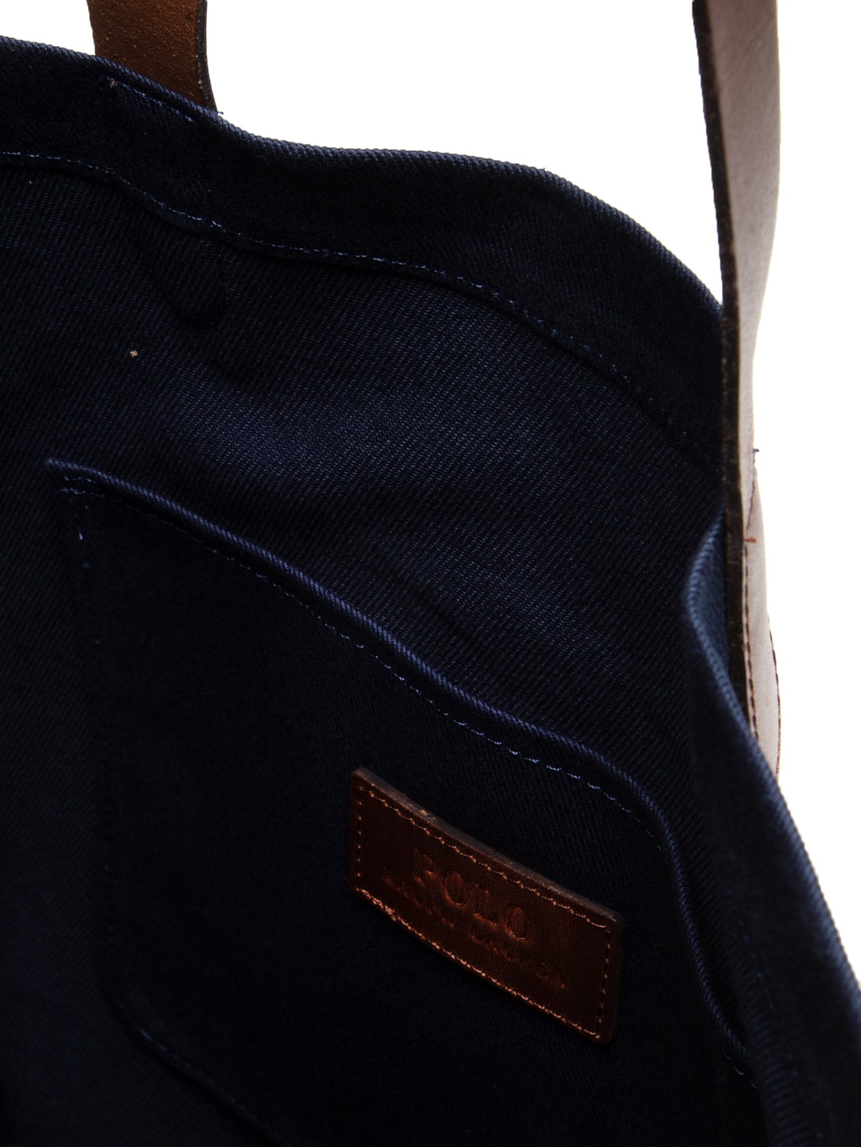 Bolsa Masculina Tote Média Seasonal Bear Azul Polo Ralph Lauren