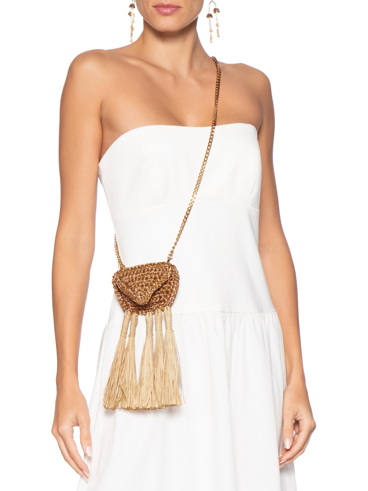 Bolsa Mini Palí Feminina Bege Catarina Mina