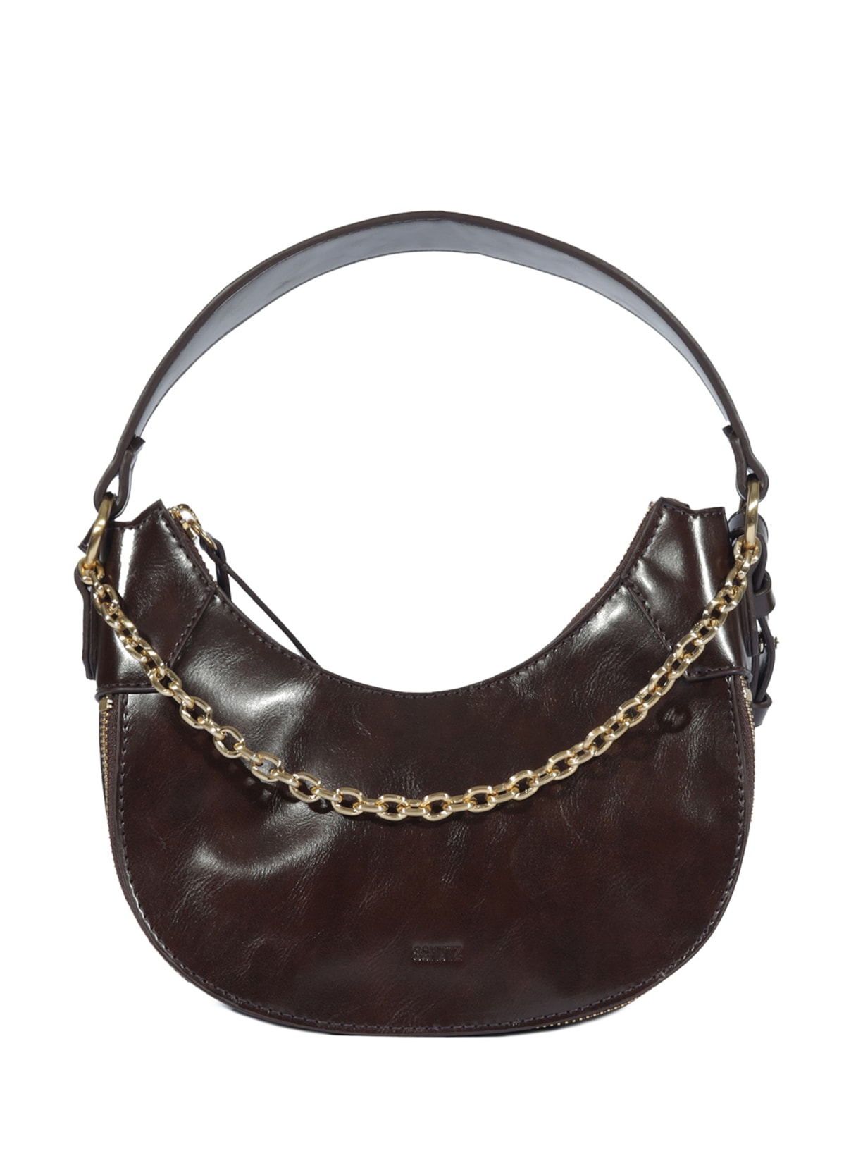 Bolsa Pequena Napa Madrid Oth Marrom Schutz