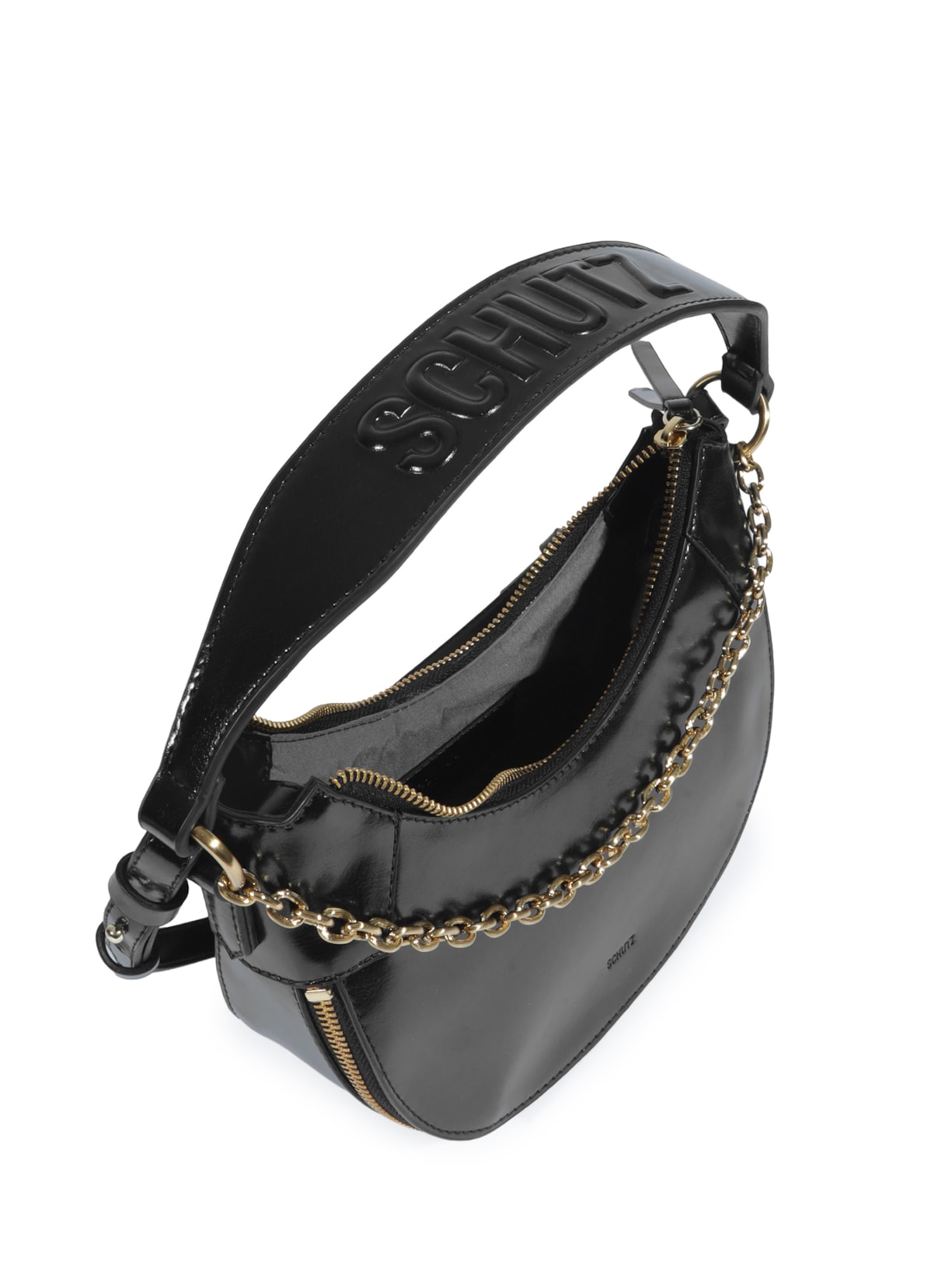 Bolsa Pequena Napa Madrid Oth Preto Schutz