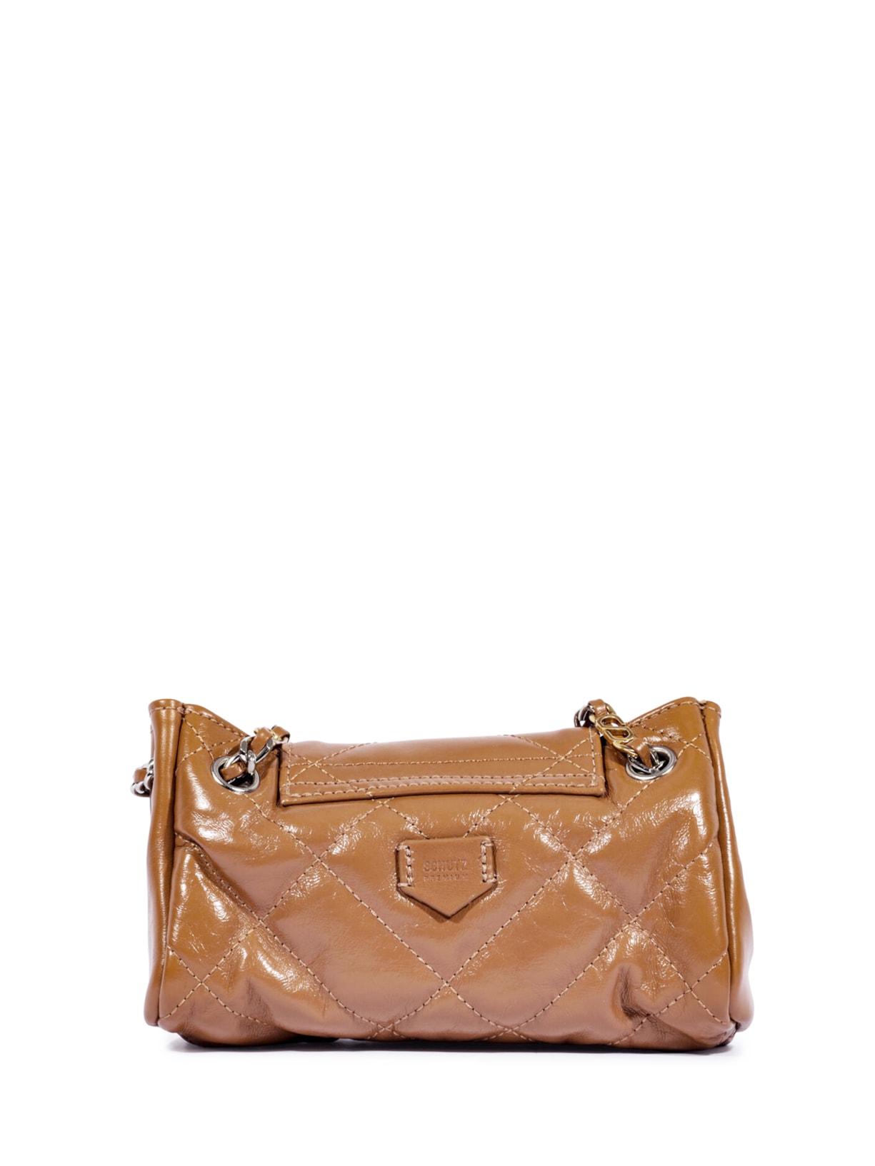 Bolsa Pequena S95 Couro Marrom Schutz