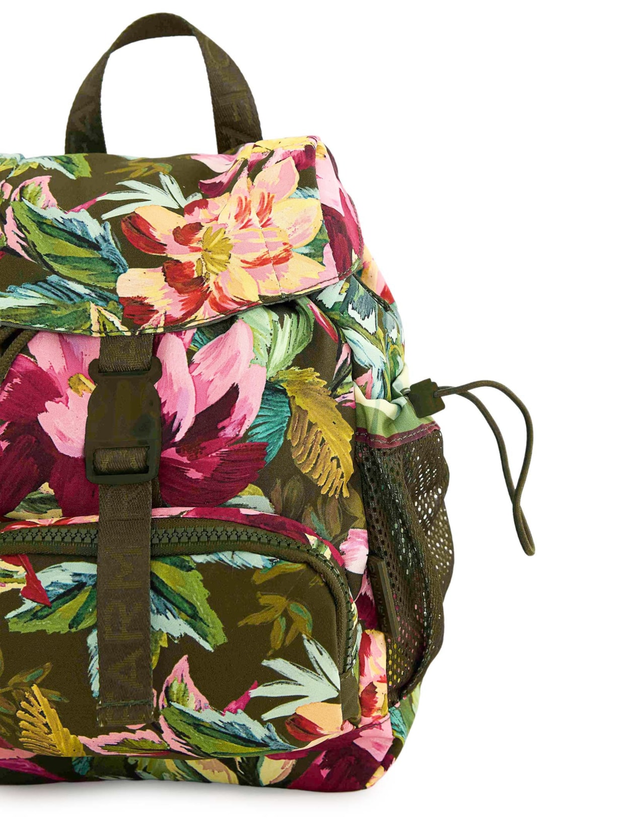 Bolsa Pipoquinha Painted Flowers  Verde Farm Etc