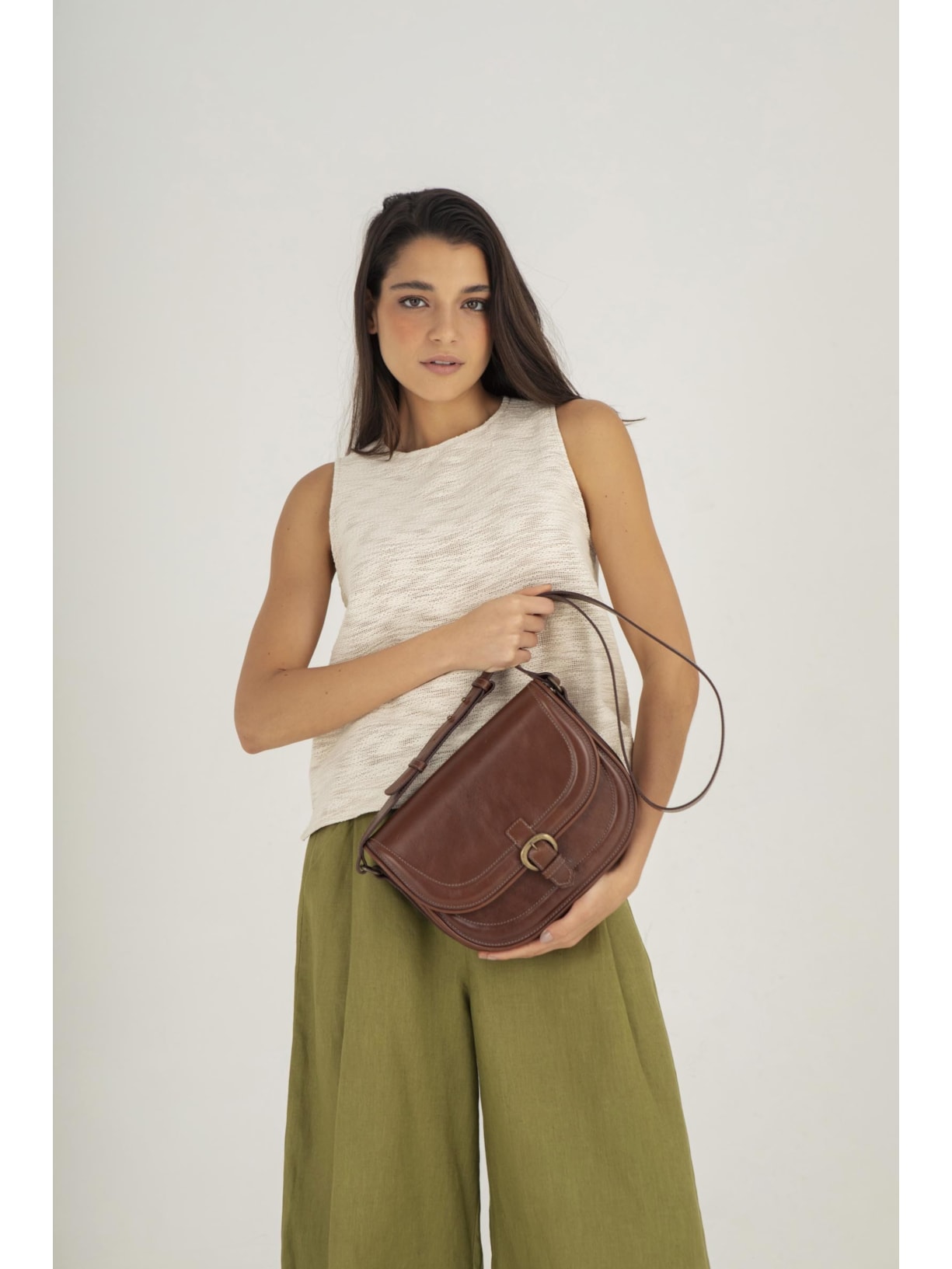 Bolsa Sevilha Chocolate Cabana Crafts