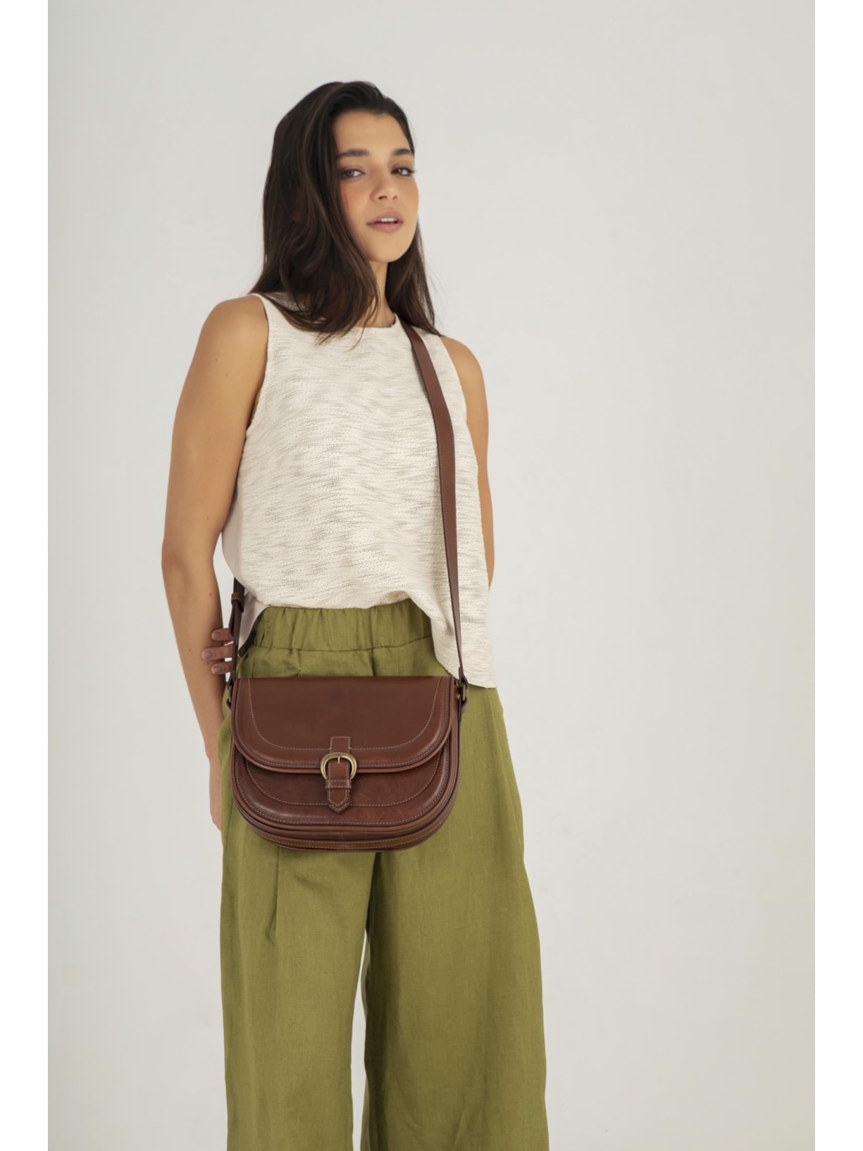 Bolsa Sevilha Chocolate Cabana Crafts