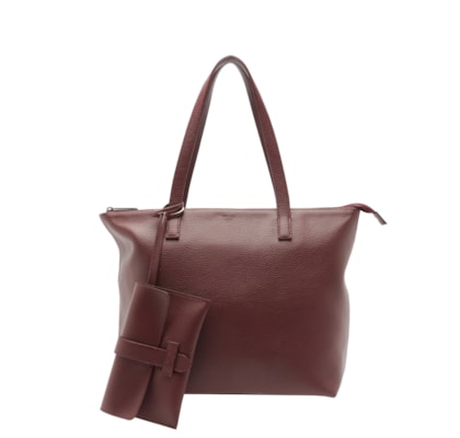 Bolsa Shopping Feminina - Vermelho