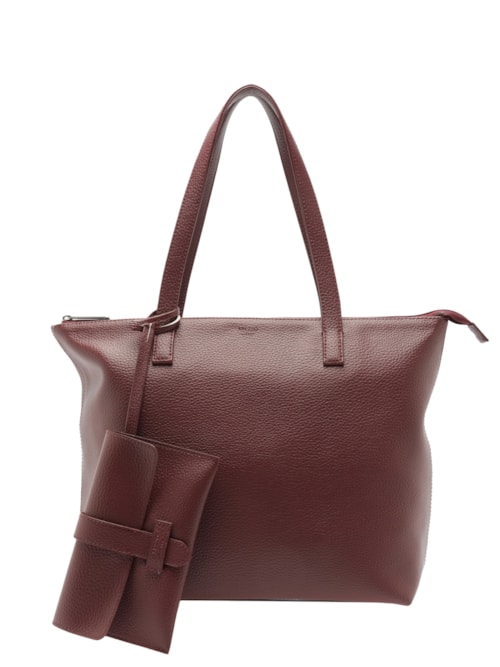 Bolsa Shopping Feminina - Vermelho