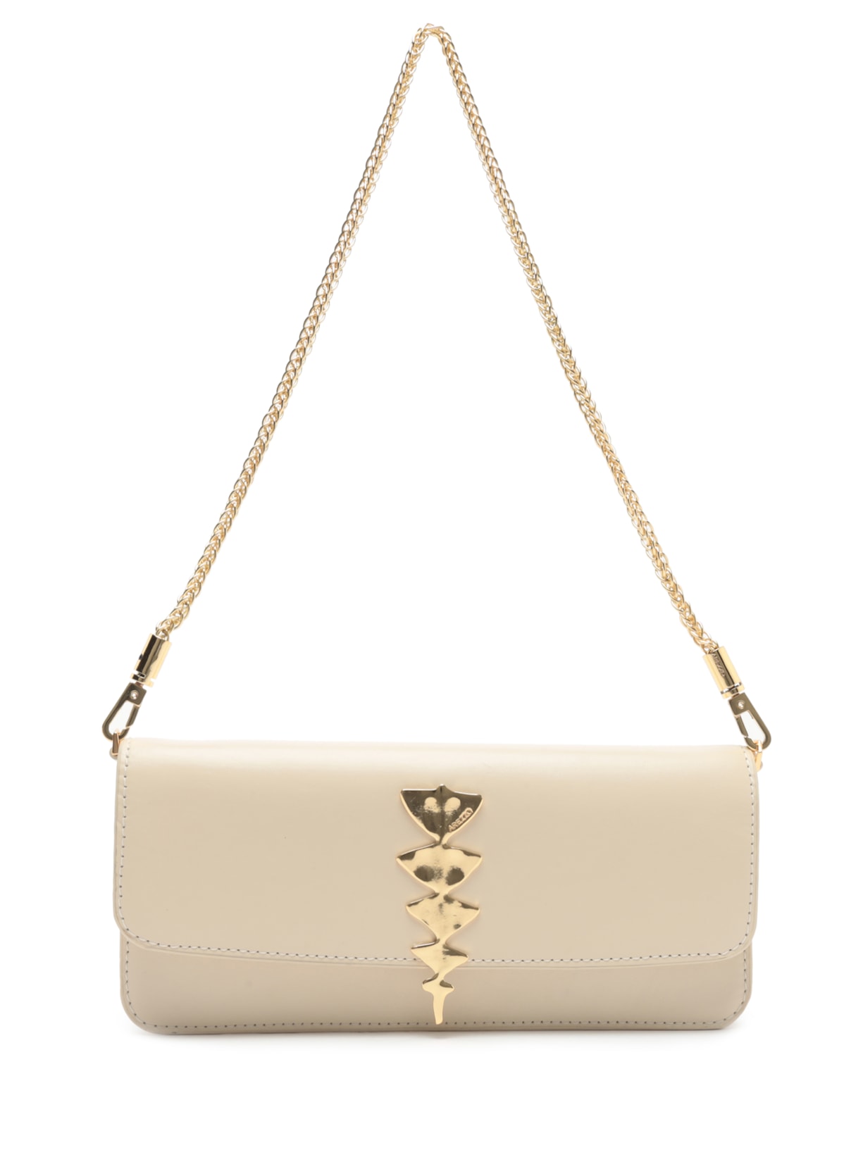 Bolsa Shoulder Couro Pequena - Branco