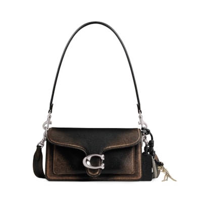 Bolsa Tabby Shoulder 20 Loved Leather Wi Feminina -  Preto