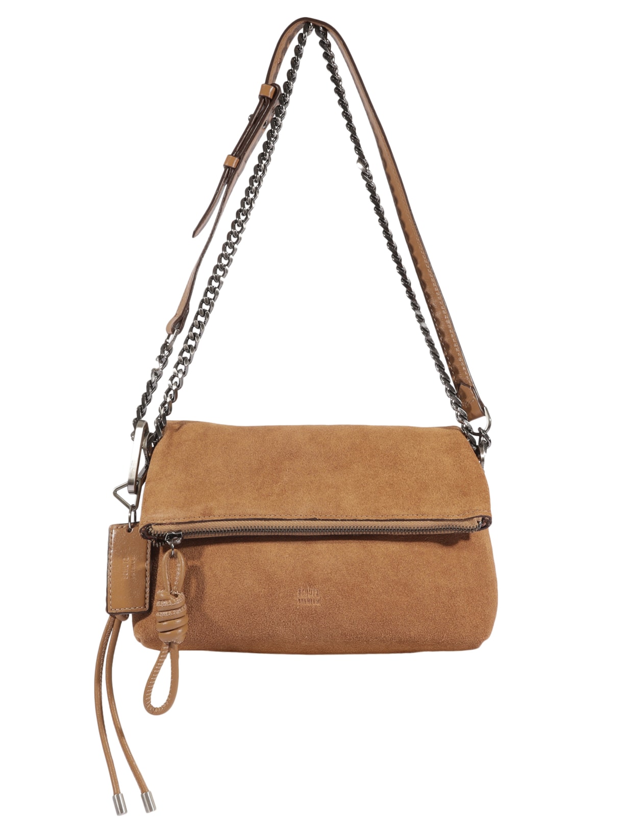 Bolsa Tiracolo Crossbody Elliot Pequena Couro Marrom Schutz