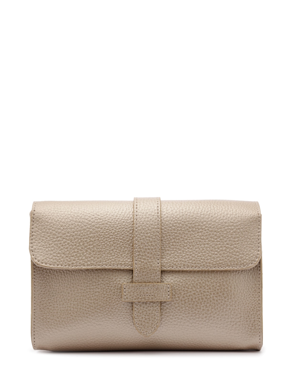 Bolsa Tiracolo Feminina Dourado Arezzo