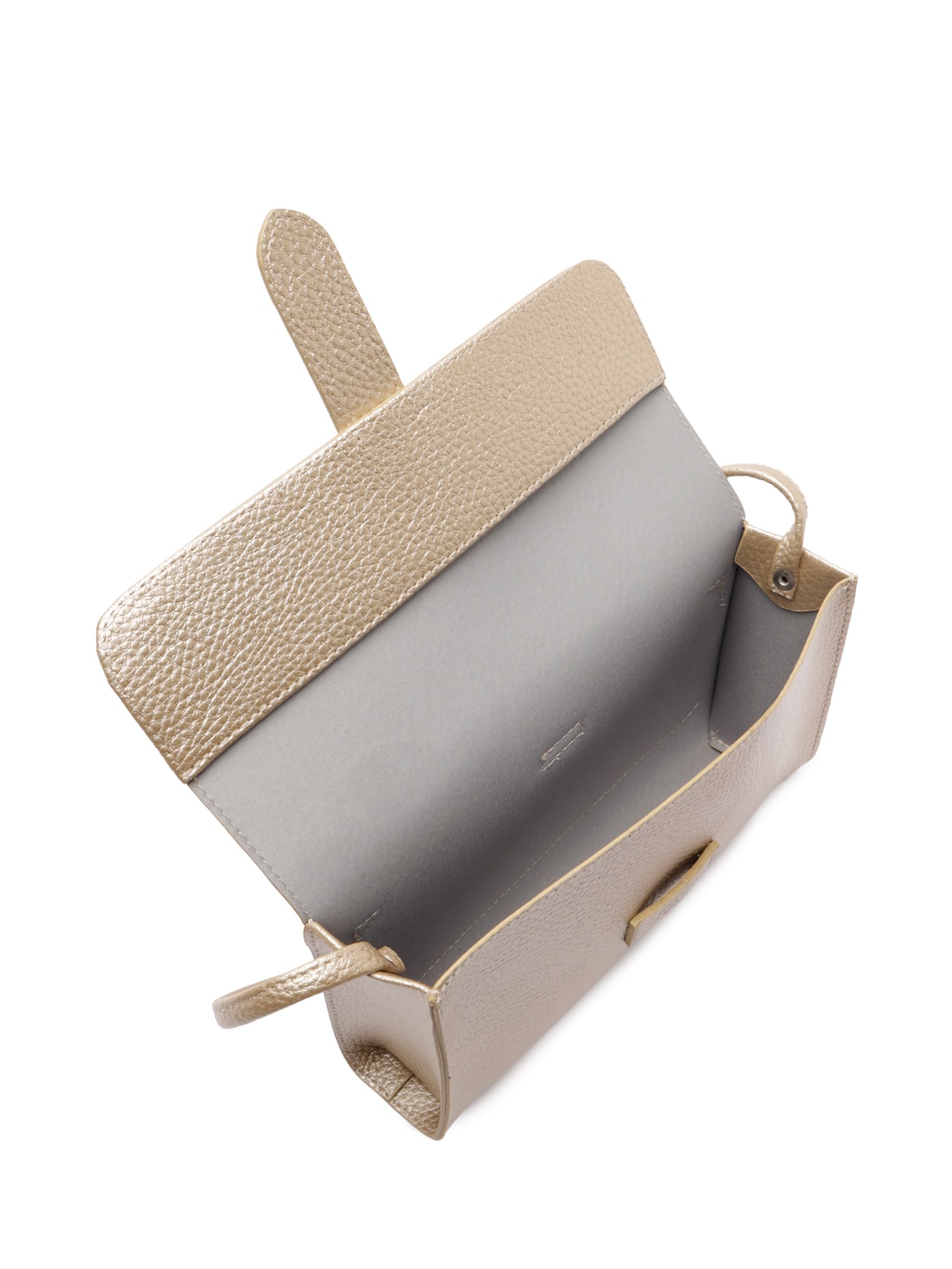 Bolsa Tiracolo Feminina Dourado Arezzo