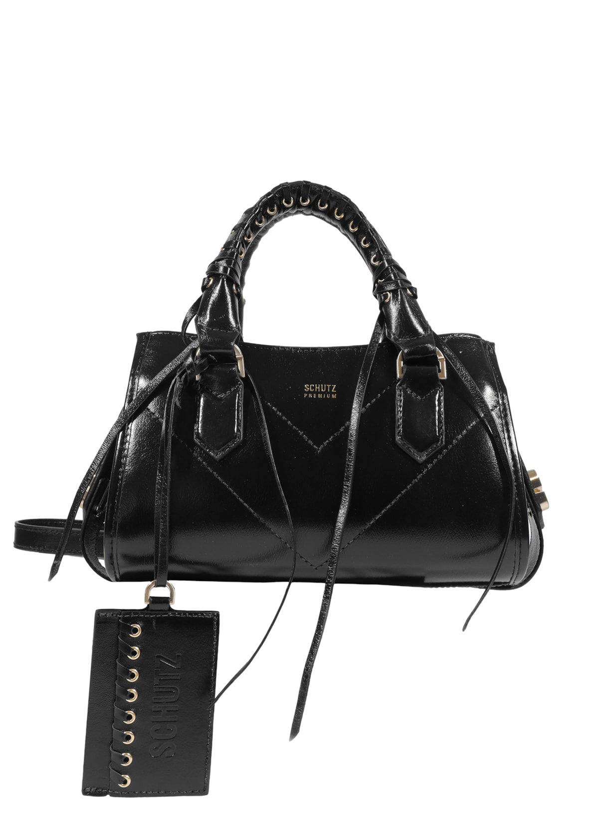 Bolsa Tiracolo Feminina Média Preto Schutz