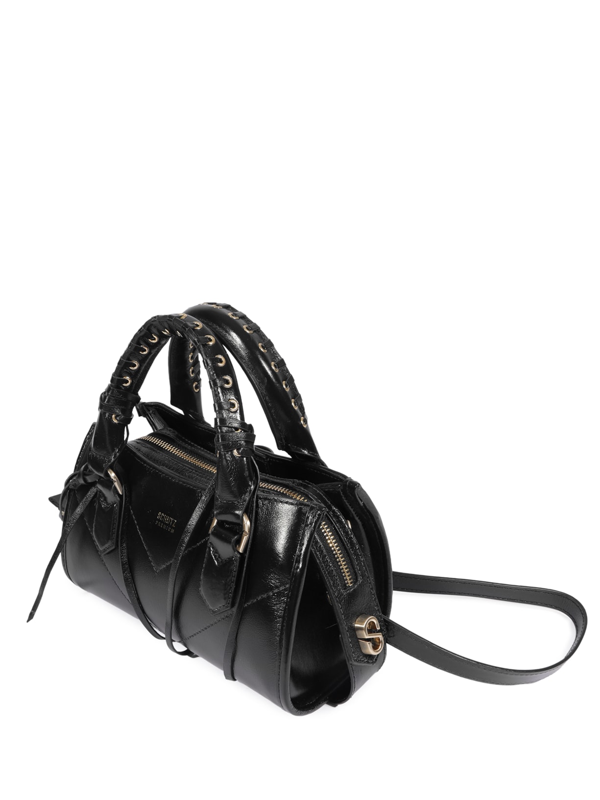 Bolsa Tiracolo Feminina Média Preto Schutz