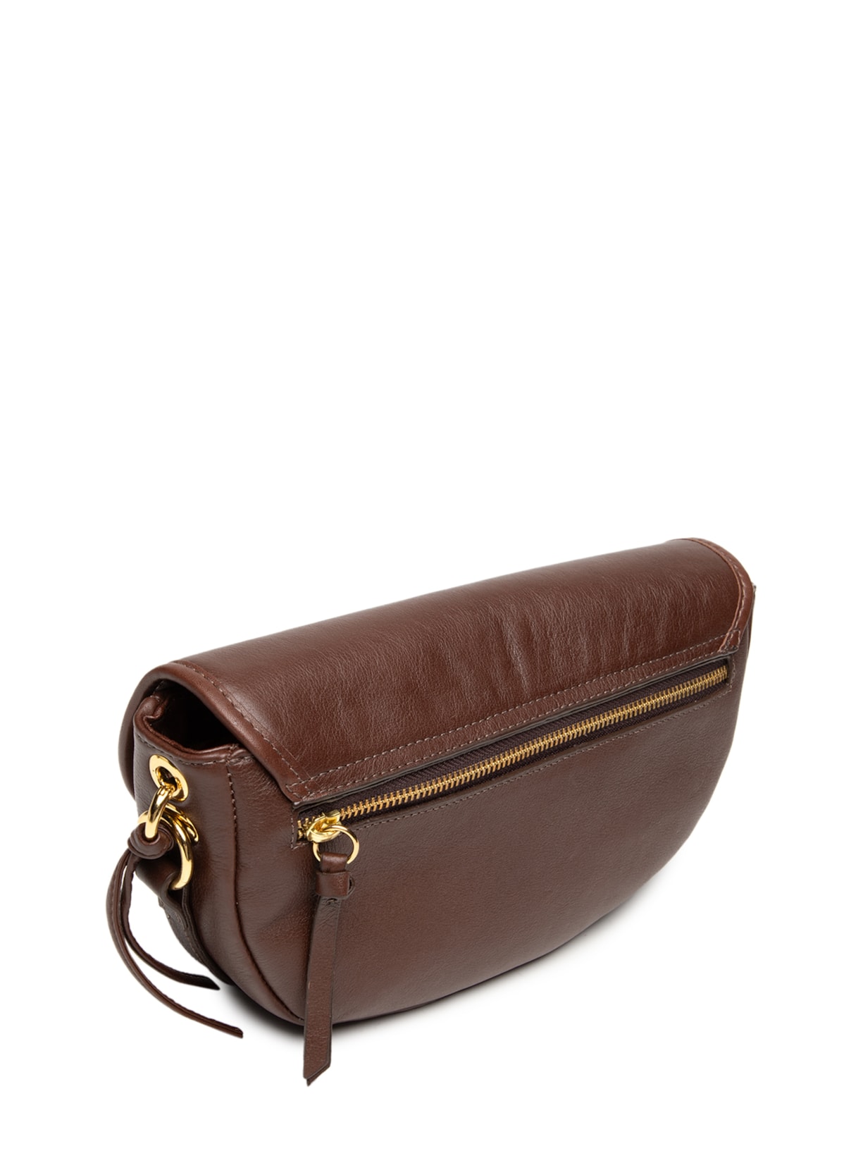 Bolsa Tiracolo Feminina Média Sândalo Marrom Luiza Barcelos