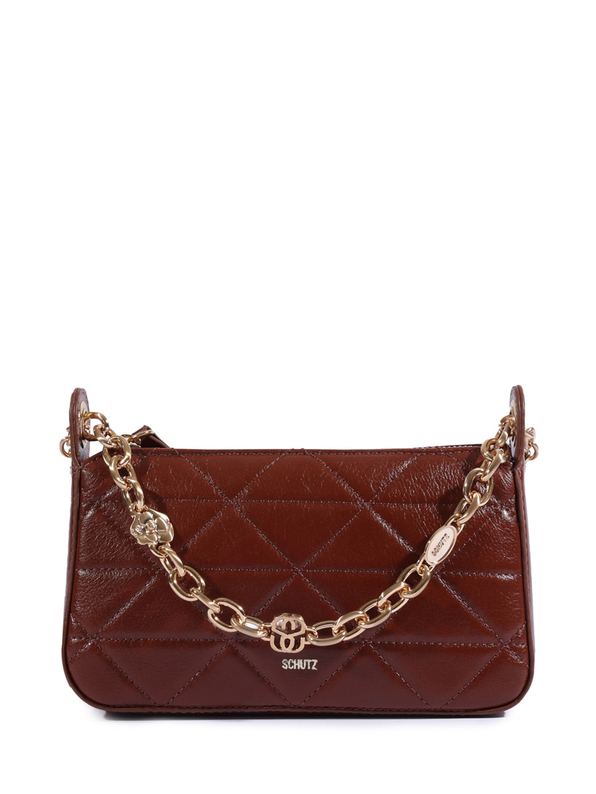Bolsa Tiracolo Feminina Pequena - Marrom