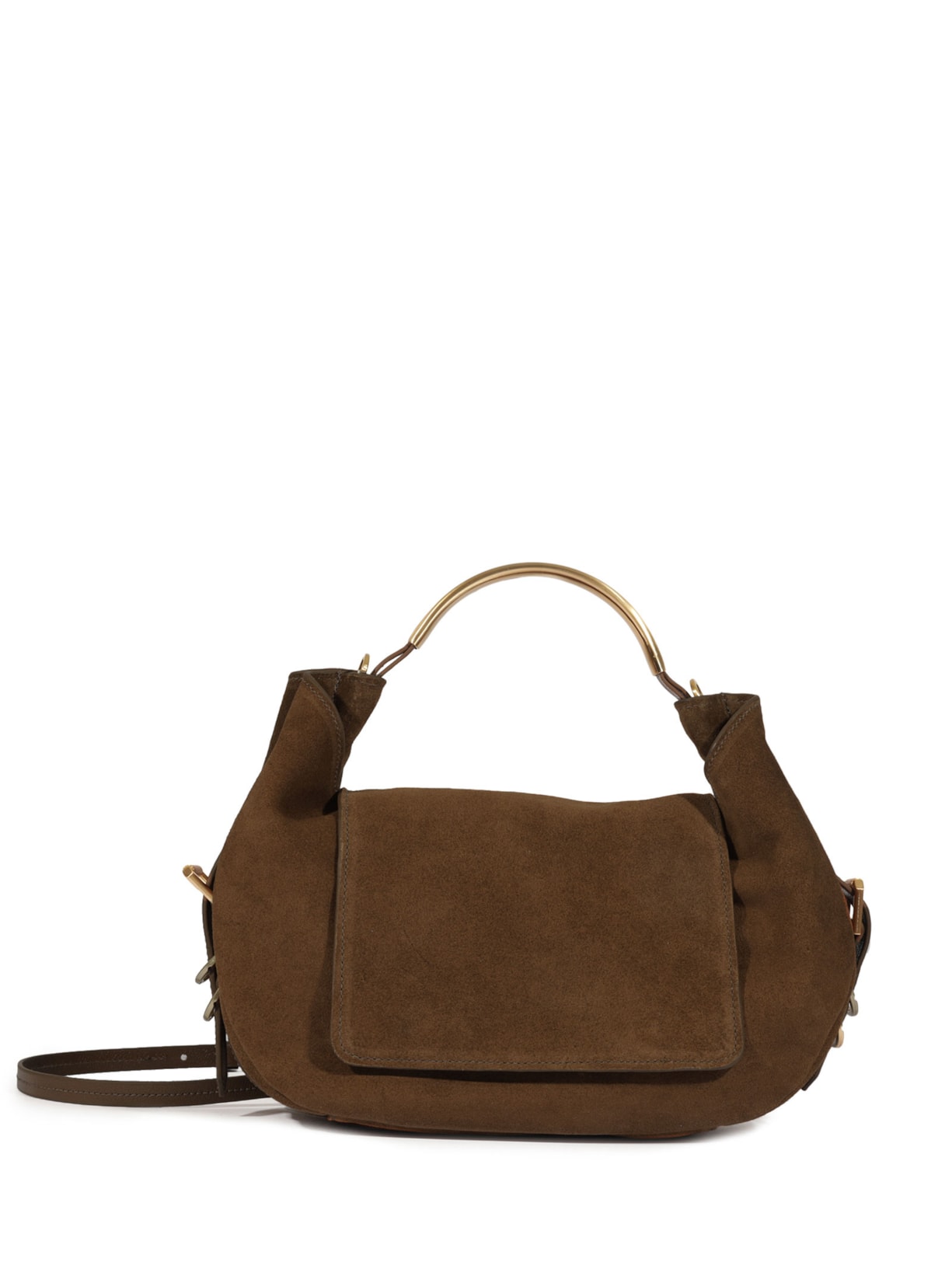 Bolsa Tiracolo Jack Couro Marrom Schutz