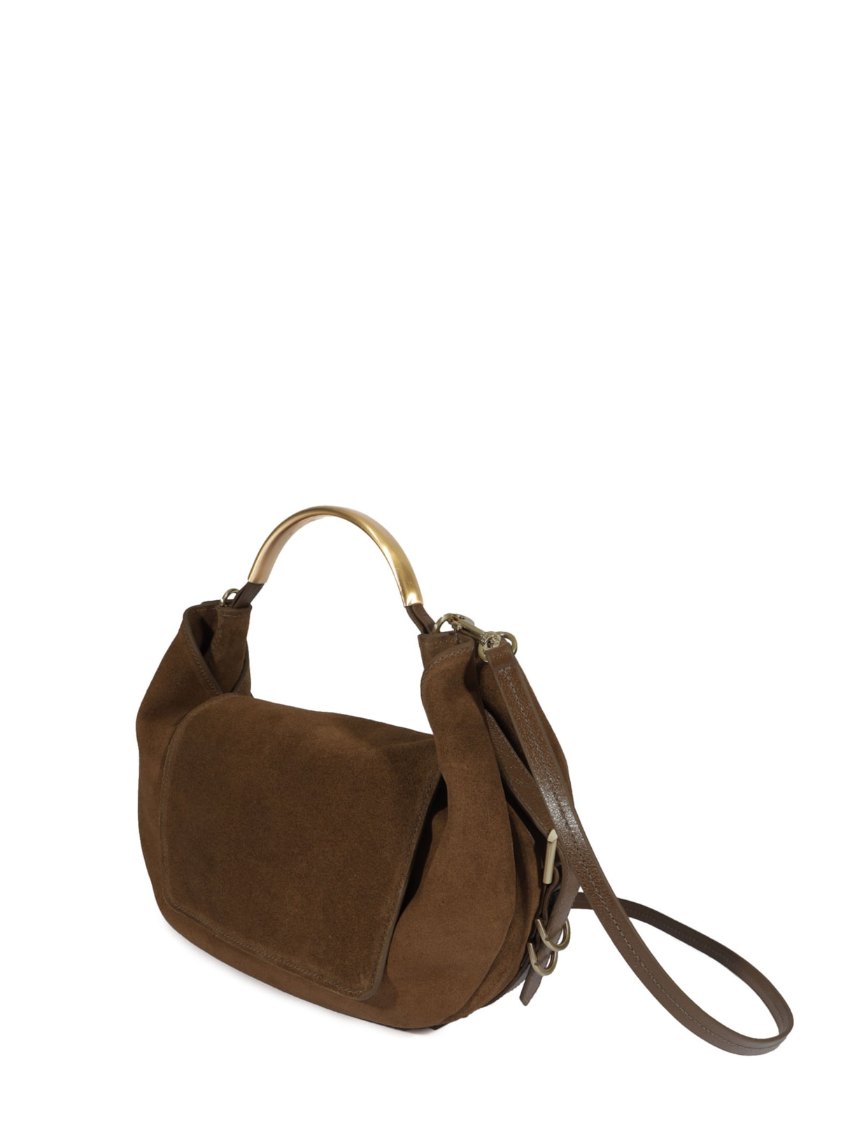 Bolsa Tiracolo Jack Couro Marrom Schutz