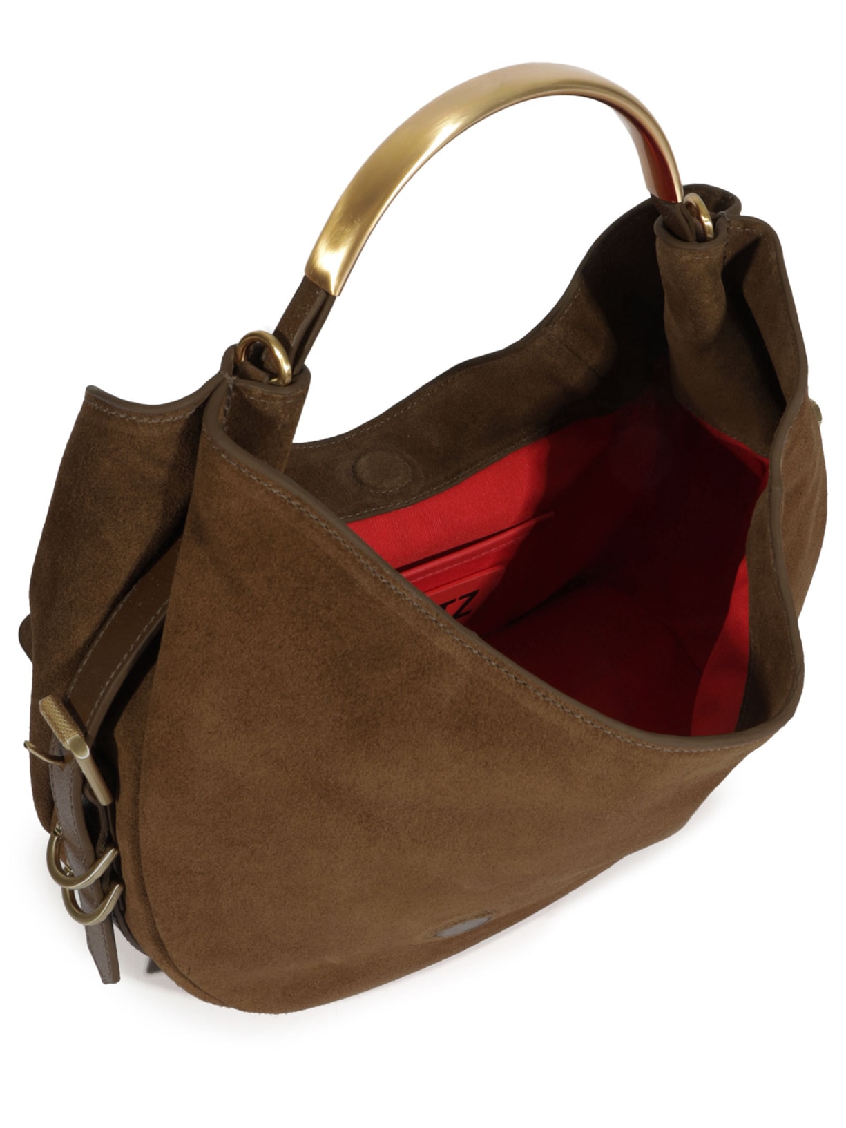 Bolsa Tiracolo Jack Couro Marrom Schutz