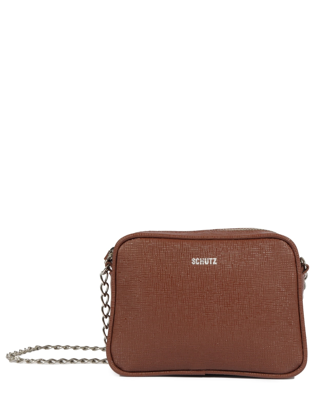 Bolsa Tiracolo Lully Pequena - Marrom