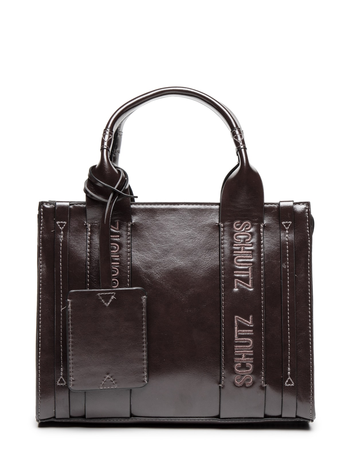 Bolsa Tiracolo Média Feminina - Marrom