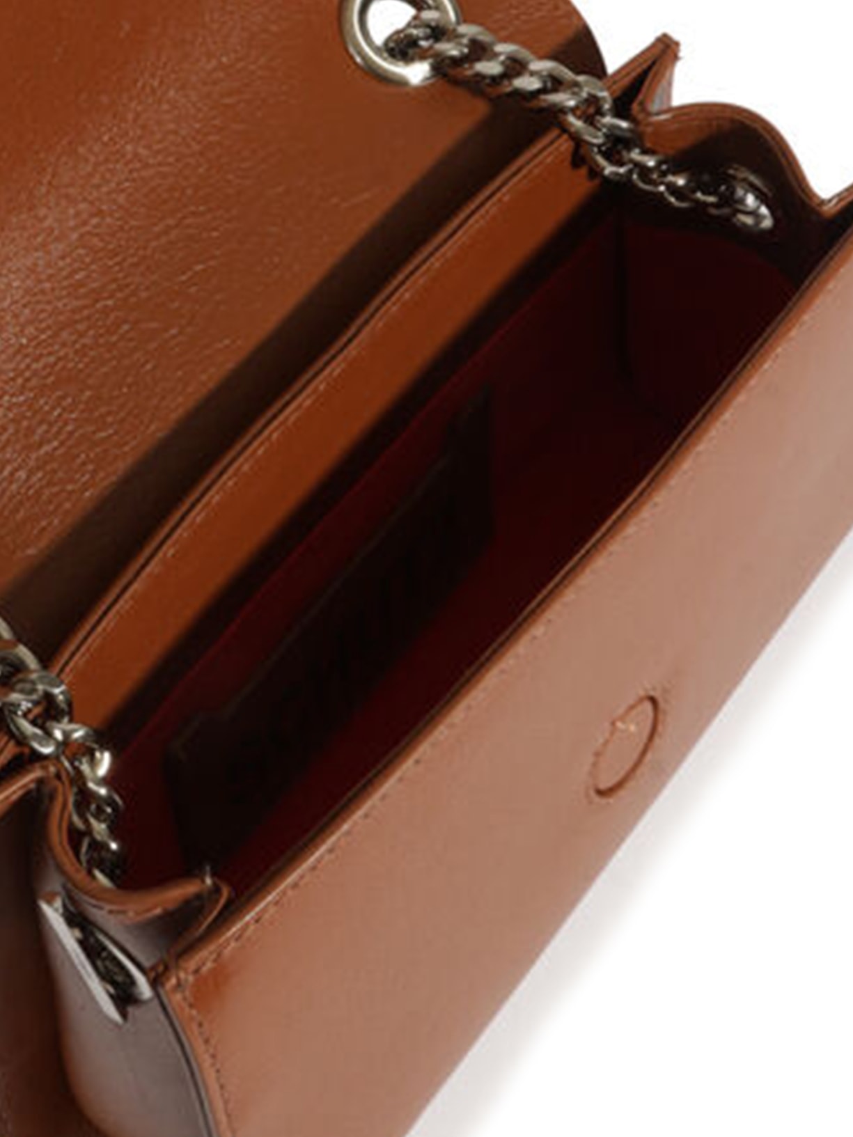 Bolsa Tirocolo Pequena Cally Couro Marrom Schutz