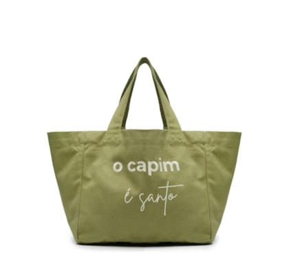 Bolsa Unissex Estampada - Verde 