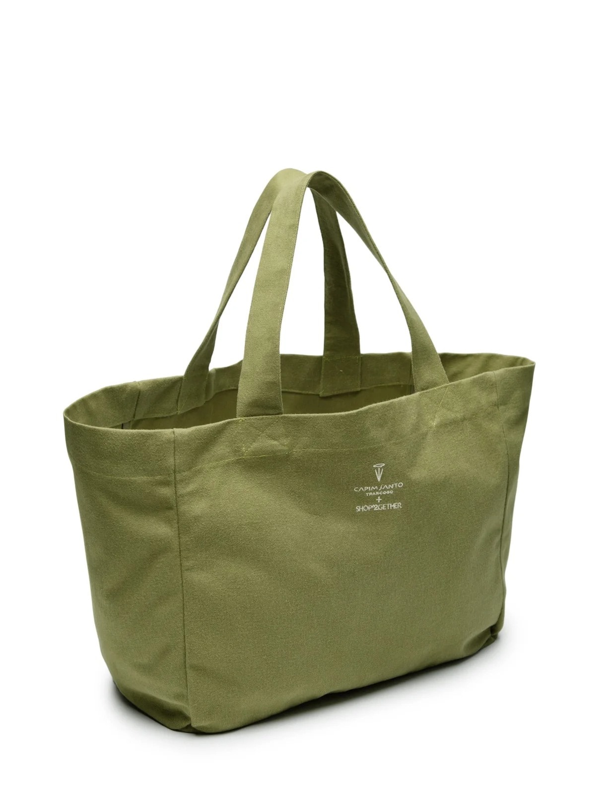 Bolsa Unissex Estampada Verde  Capim Santo + '2Essential