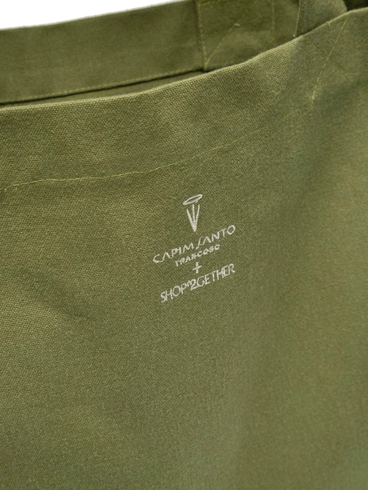 Bolsa Unissex Estampada Verde  Capim Santo + '2Essential