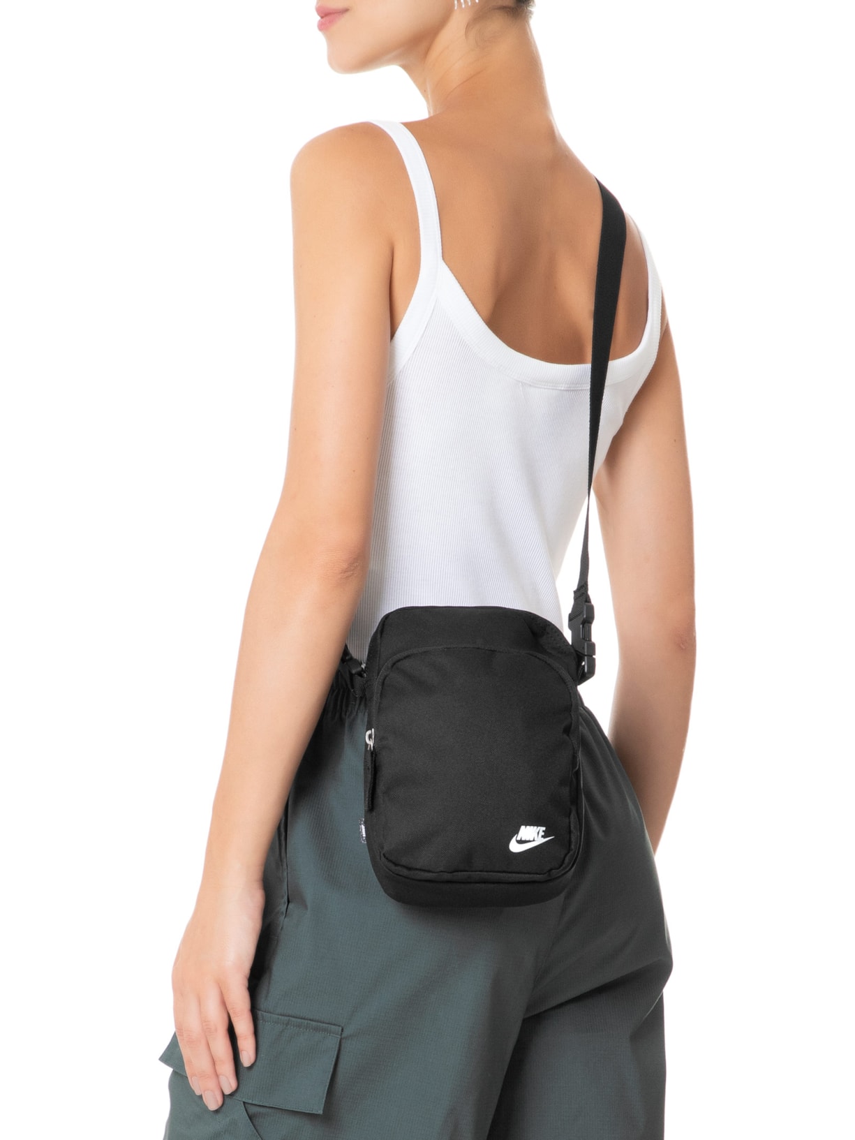 Bolsa Unissex Heritage Crossbody Preto Nike