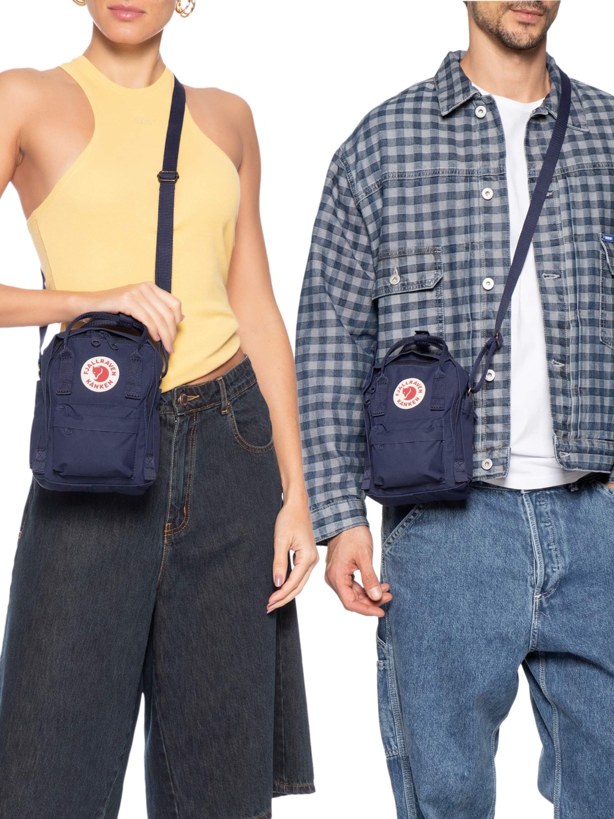 Bolsa Unissex Kånken Sling – Roxo Fjällräven