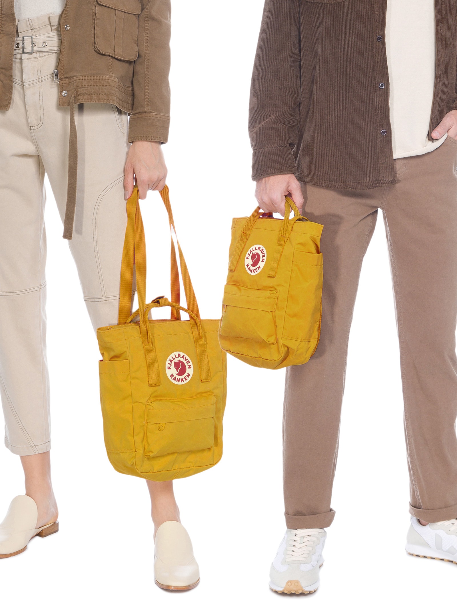 Fjällräven - Bolsa Unissex Kånken Totepack Mini - Amarelo