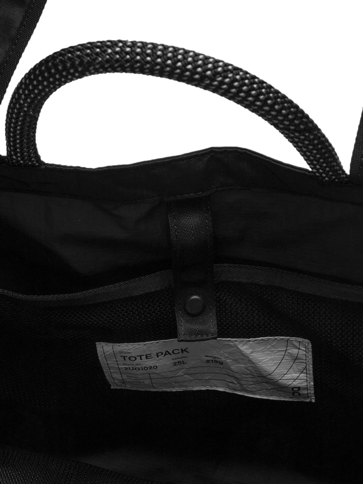 Bolsa Unissex Tote Pack 25L Preto On Running