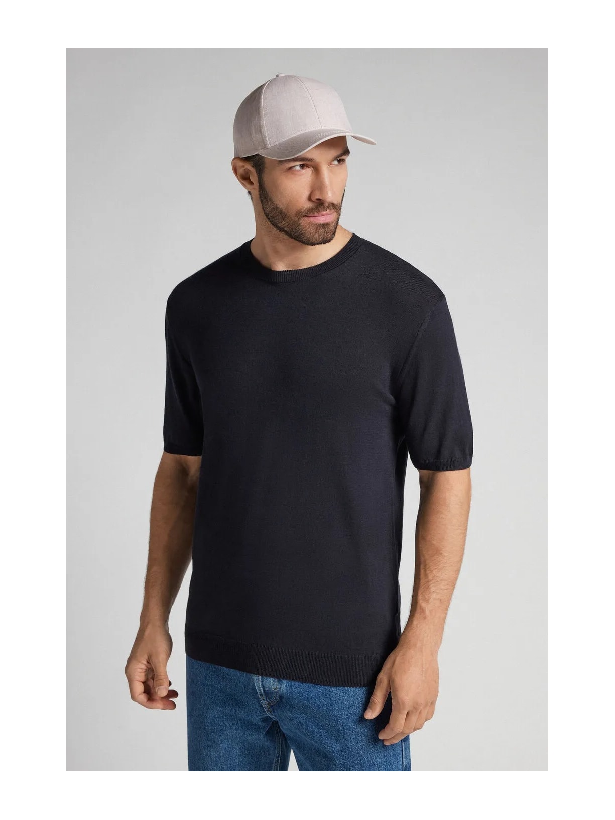 Boné Em Linho e Algodão Bege Intimissimi