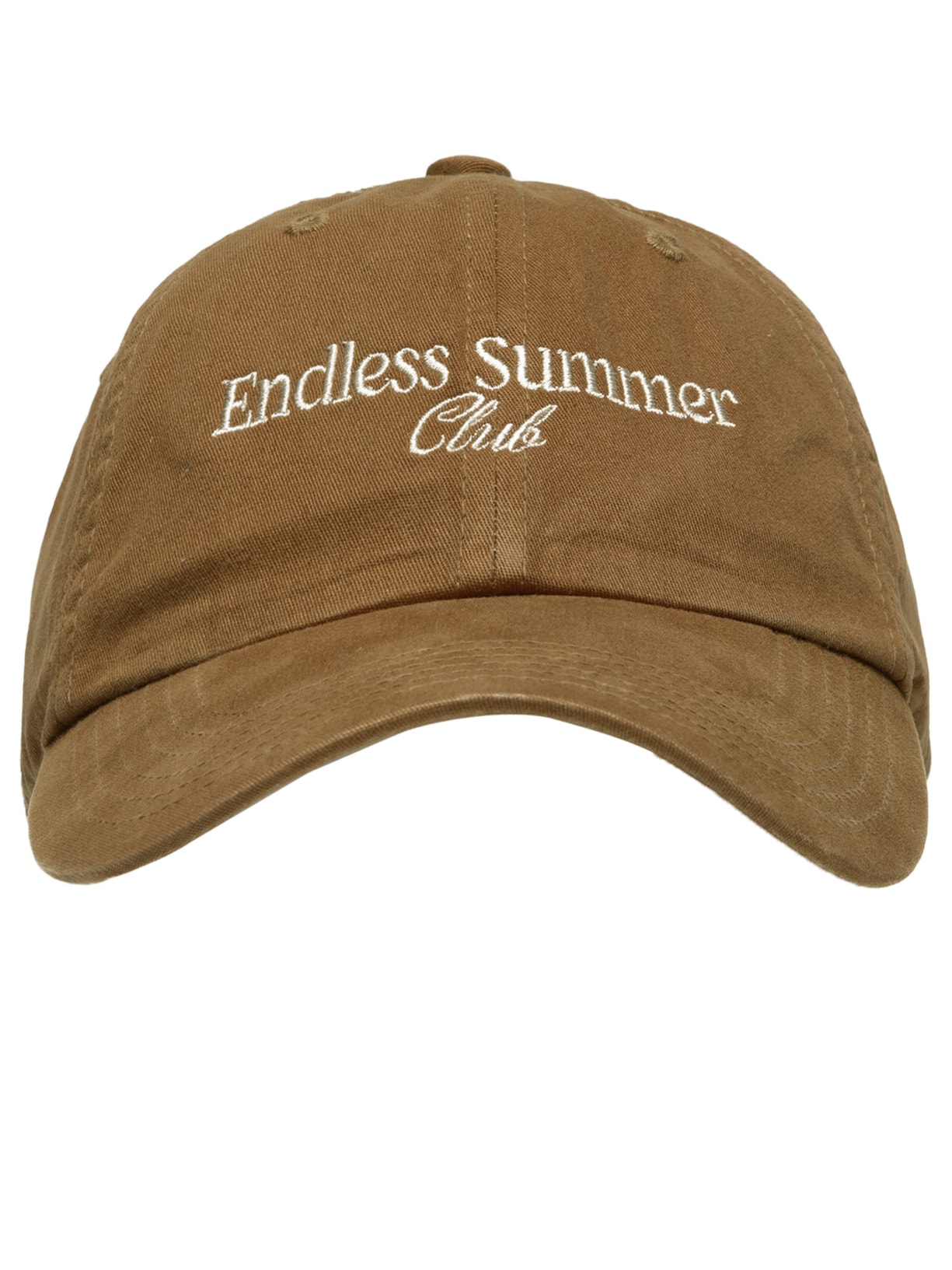 Boné Feminino 6 Gomos Tinturado Liso Julia P - Marrom