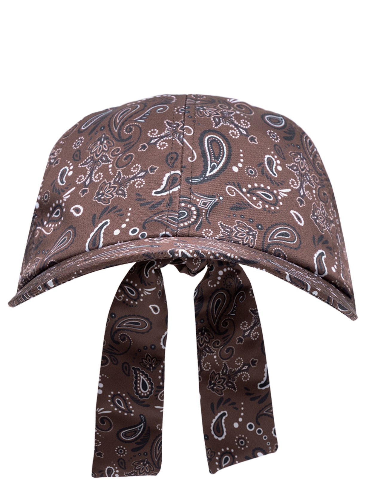 Boné Feminino Aces Bon Tecido Paisley - Marrom