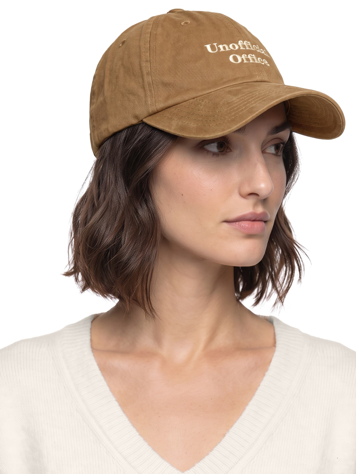 Boné Feminino Bordado Marrom '2Essential