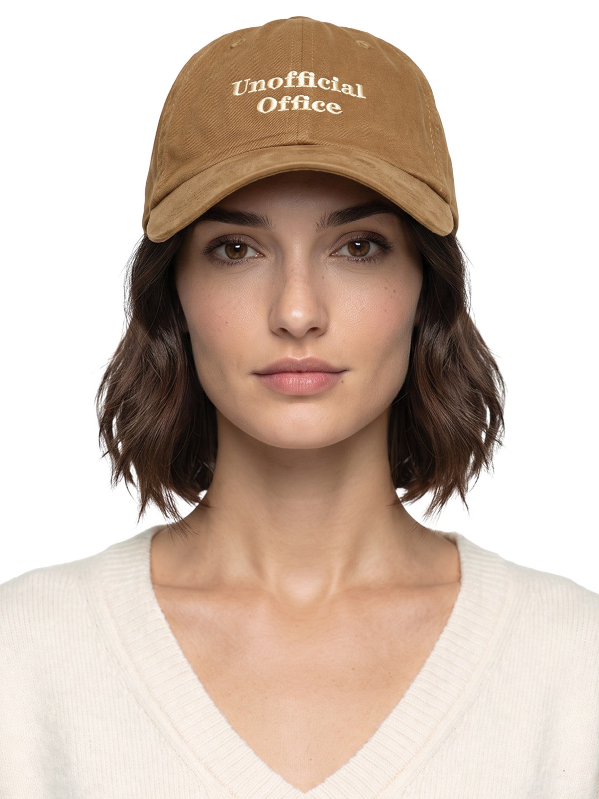 Boné Feminino Bordado Marrom '2Essential
