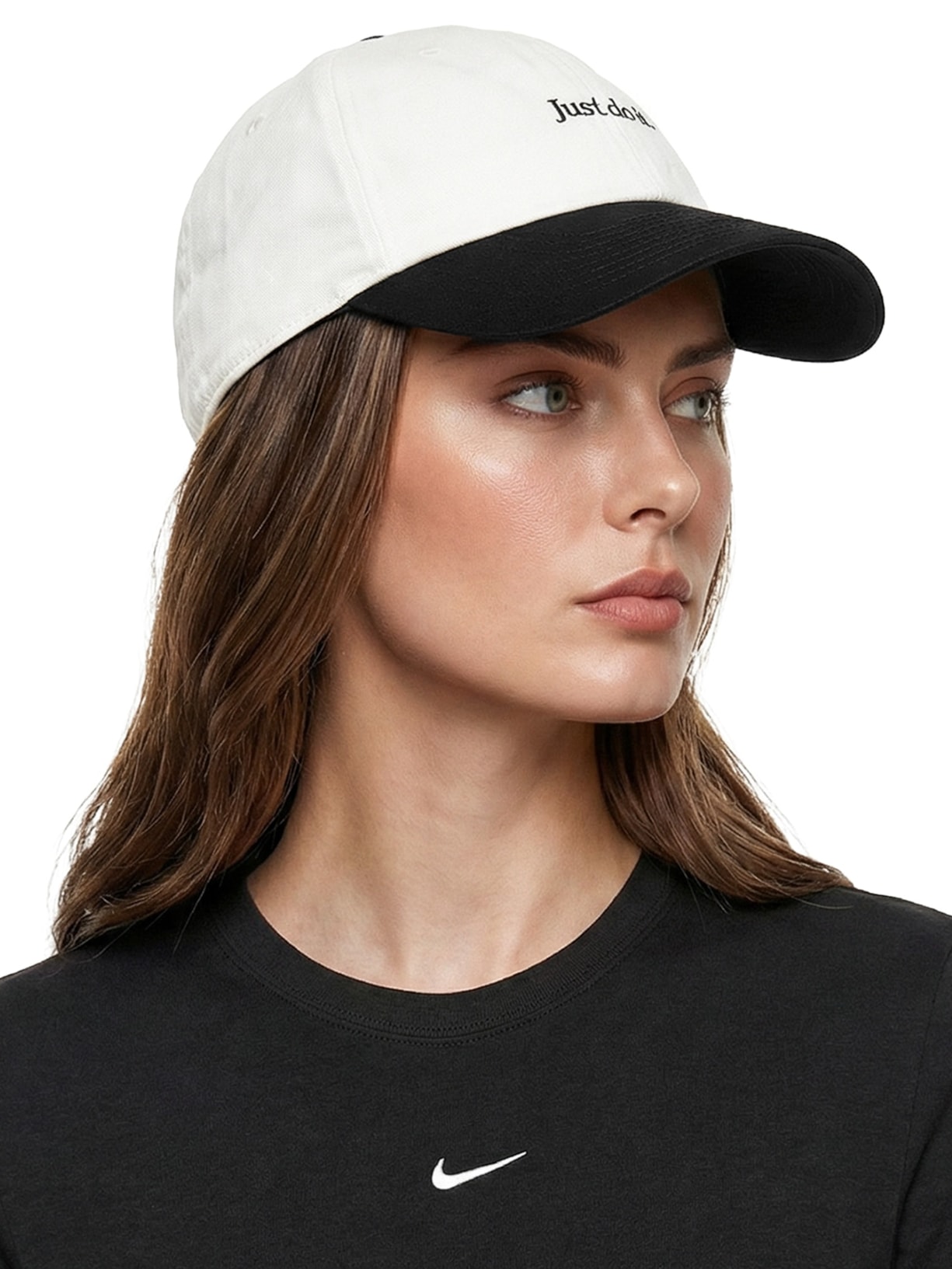 Boné Feminino Club Cap U Preto Nike