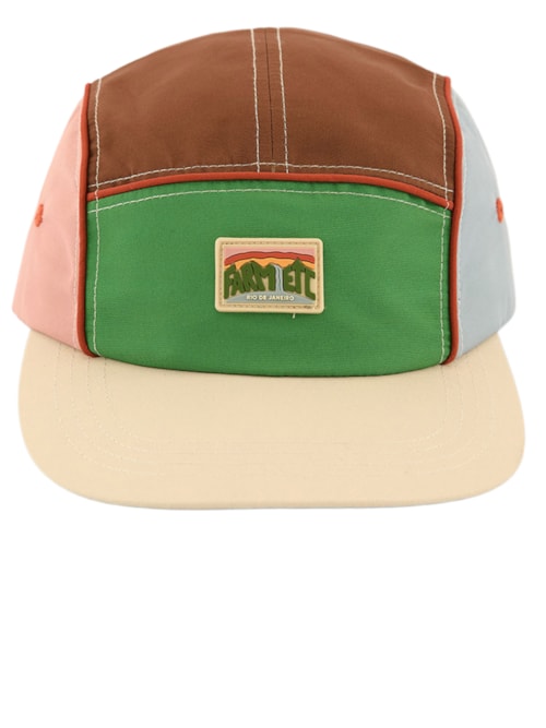 Boné Feminino Coisa Nossa Colorblock Esporte - Marrom