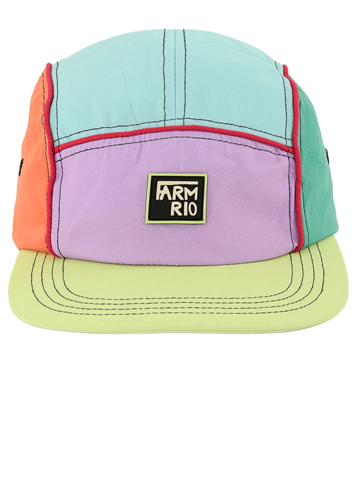 Boné Feminino Coisa Nossa Colorblocking Laranja Farm Etc