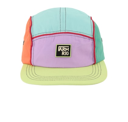 Boné Feminino Coisa Nossa Colorblocking - Laranja