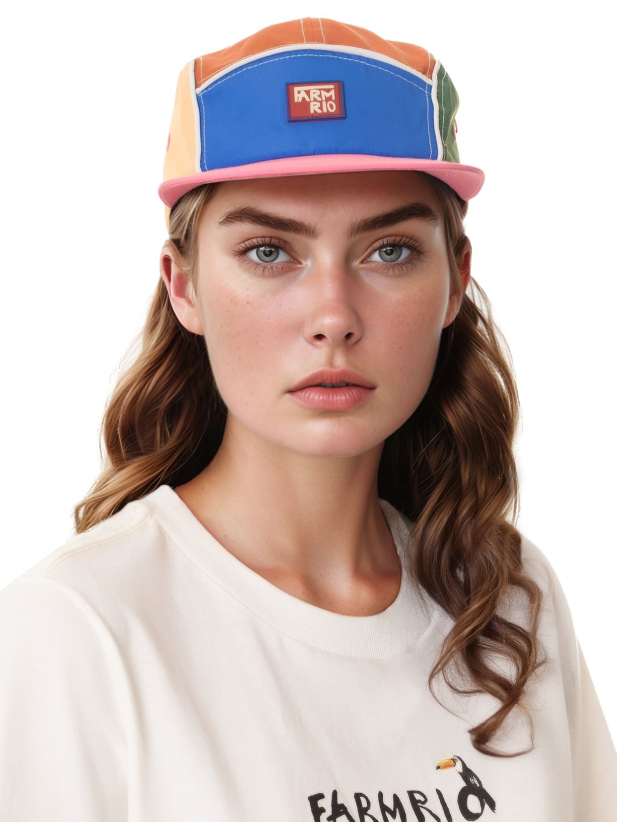 Boné Feminino Coisa Nossa Panel Azul Farm Etc